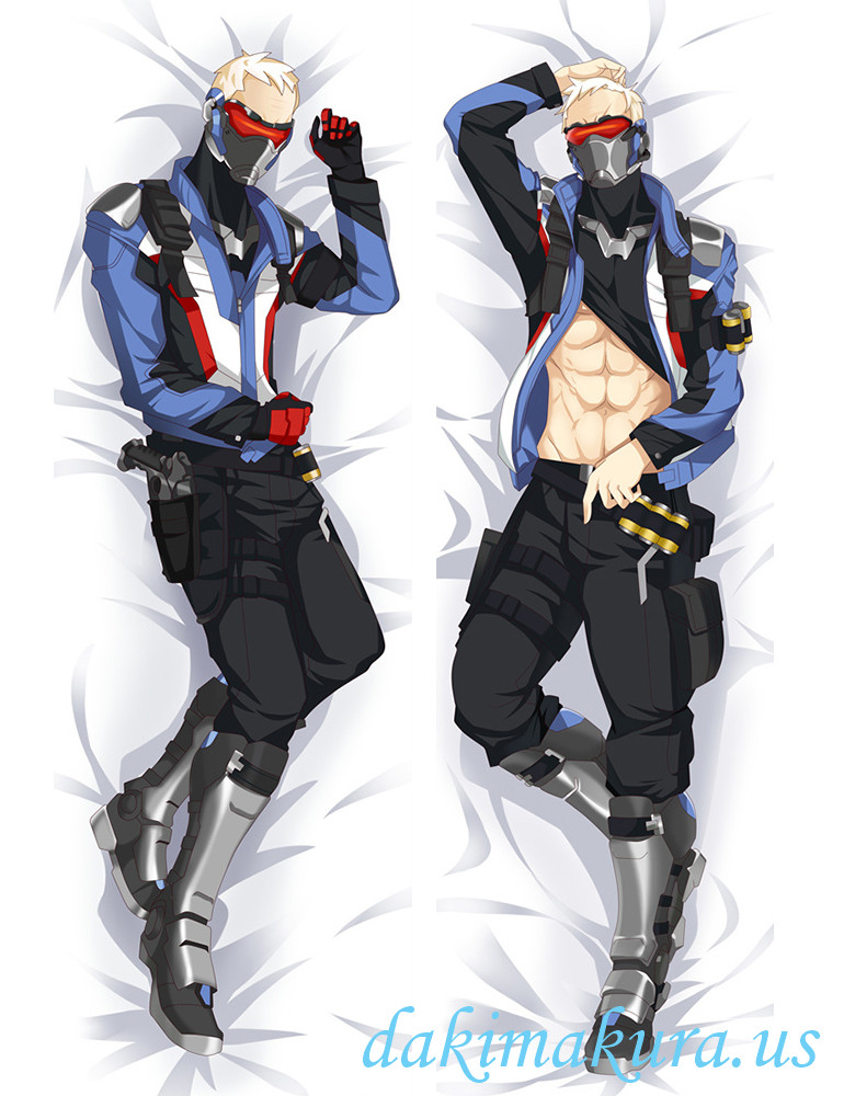Soldier 76 - Overwatch Male Anime Dakimakura Japanese Hugging Body Pillow Cover